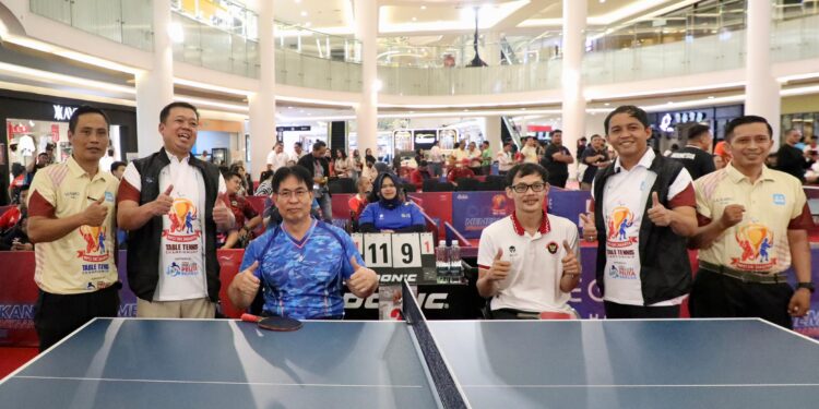 Buka Acara Table Tennis Championship, Menteri Nusron Sampaikan Semangat Kesetaraan Atlet Disabilitas