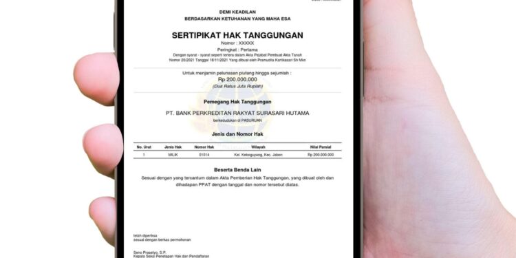 Jadi Layanan Paling Banyak Diakses Masyarakat, Ini Penjelasan Soal HT dan Roya Elektronik bagi Debitur Perorangan