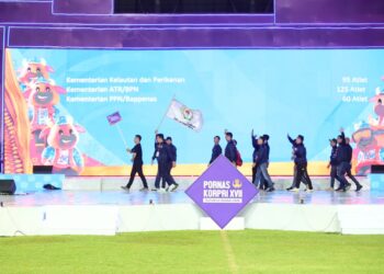 PORNAS XVII KORPRI Resmi Dibuka, Kementerian ATR/BPN Siap Perebutkan Juara di 7 Cabang Olahraga