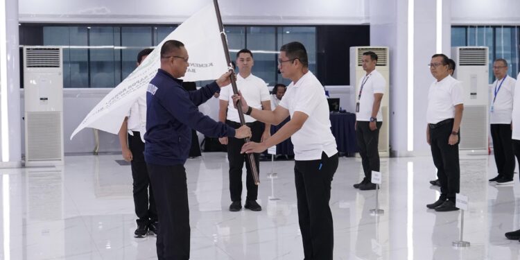 Lepas Kontingen PORNAS XVII KORPRI, Sekjen ATR/BPN: Ukir Prestasi, Eratkan Silaturahmi, Sportivitas Dijunjung Tinggi