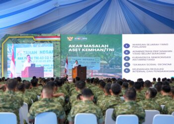 Aset Bidang Pertahanan Rentan Disalahgunakan, Wamen Ossy Imbau TNI Amankan Tanah dengan Sertipikasi
