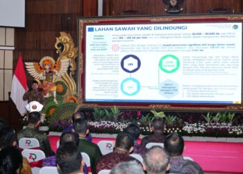 Alih Fungsi Lahan Sawah di Bali Masuk dalam Kategori Tinggi, Menteri Nusron: Tugas GTRA Penting dan Mendesak