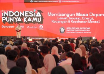 Jadi Pemateri “Indonesia Punya Kamu”, Menteri Nusron: Generasi Muda Terdidik adalah Motor Penggerak Dunia