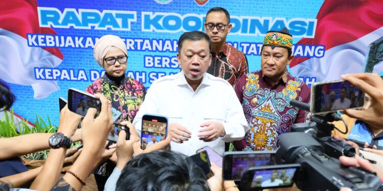 Menteri ATR/Kepala BPN Minta Pemda Prioritaskan LP2B dalam Revisi RTRW untuk Ketahanan Pangan Nasional