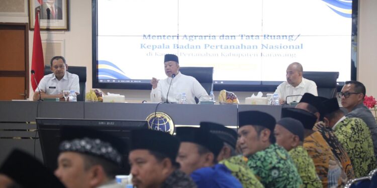Menteri Nusron Ingin Tokoh Keagamaan Terlibat Aktif dalam Penyelesaian Sertipikasi Tanah Wakaf